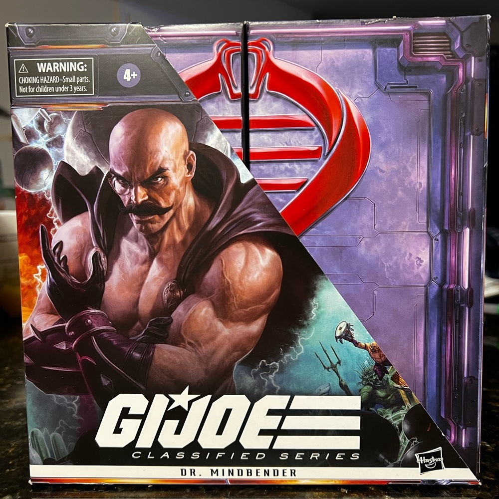 NEW G.I. JOE CLASSIFIED SERIES #43 DR. MINDBENDER NIB PULSE EXCLUSIVE